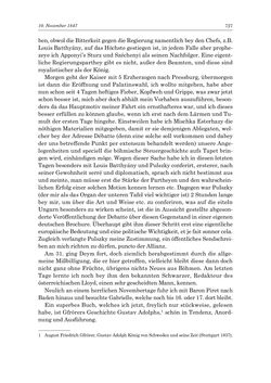 Bild der Seite - 727 - in „Österreich wird meine Stimme erkennen lernen wie die Stimme Gottes in der Wüste“ - Tagebücher 1839–1858, Band I