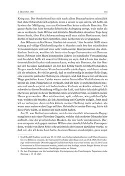 Bild der Seite - 733 - in „Österreich wird meine Stimme erkennen lernen wie die Stimme Gottes in der Wüste“ - Tagebücher 1839–1858, Band I