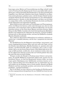 Bild der Seite - 736 - in „Österreich wird meine Stimme erkennen lernen wie die Stimme Gottes in der Wüste“ - Tagebücher 1839–1858, Band I