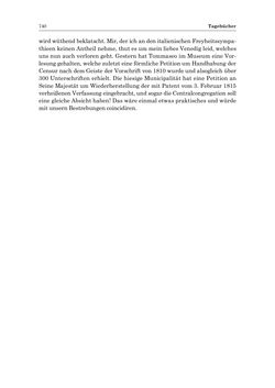 Bild der Seite - (000740) - in „Österreich wird meine Stimme erkennen lernen wie die Stimme Gottes in der Wüste“ - Tagebücher 1839–1858, Band I