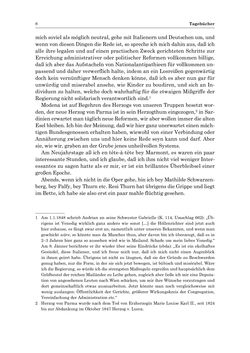 Image of the Page - 8 - in „Österreich wird meine Stimme erkennen lernen wie die Stimme Gottes in der Wüste“ - Tagebücher 1839–1858, Volume II