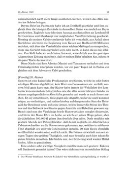 Bild der Seite - 15 - in „Österreich wird meine Stimme erkennen lernen wie die Stimme Gottes in der Wüste“ - Tagebücher 1839–1858, Band II