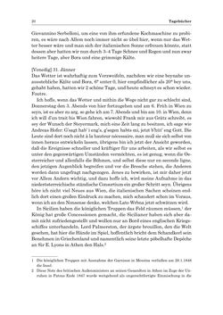 Image of the Page - 20 - in „Österreich wird meine Stimme erkennen lernen wie die Stimme Gottes in der Wüste“ - Tagebücher 1839–1858, Volume II