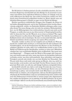 Bild der Seite - 22 - in „Österreich wird meine Stimme erkennen lernen wie die Stimme Gottes in der Wüste“ - Tagebücher 1839–1858, Band II