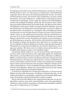 Bild der Seite - 27 - in „Österreich wird meine Stimme erkennen lernen wie die Stimme Gottes in der Wüste“ - Tagebücher 1839–1858, Band II