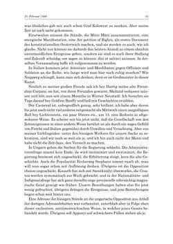 Image of the Page - 31 - in „Österreich wird meine Stimme erkennen lernen wie die Stimme Gottes in der Wüste“ - Tagebücher 1839–1858, Volume II