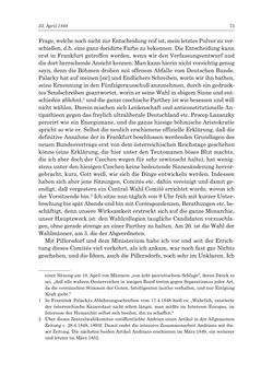 Bild der Seite - 73 - in „Österreich wird meine Stimme erkennen lernen wie die Stimme Gottes in der Wüste“ - Tagebücher 1839–1858, Band II