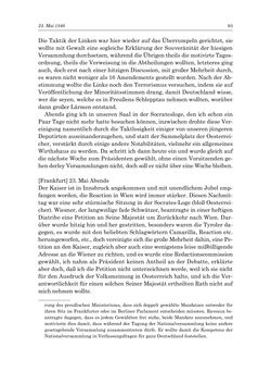 Image of the Page - 93 - in „Österreich wird meine Stimme erkennen lernen wie die Stimme Gottes in der Wüste“ - Tagebücher 1839–1858, Volume II