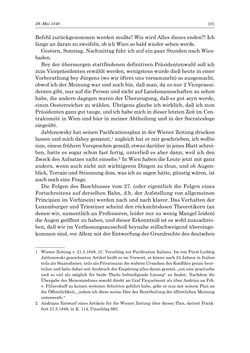 Image of the Page - 101 - in „Österreich wird meine Stimme erkennen lernen wie die Stimme Gottes in der Wüste“ - Tagebücher 1839–1858, Volume II