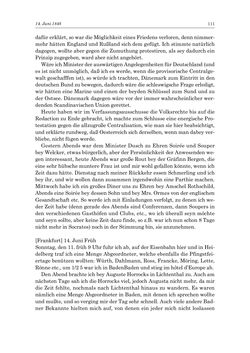 Image of the Page - 111 - in „Österreich wird meine Stimme erkennen lernen wie die Stimme Gottes in der Wüste“ - Tagebücher 1839–1858, Volume II