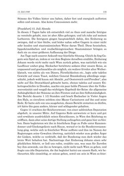 Bild der Seite - 135 - in „Österreich wird meine Stimme erkennen lernen wie die Stimme Gottes in der Wüste“ - Tagebücher 1839–1858, Band II
