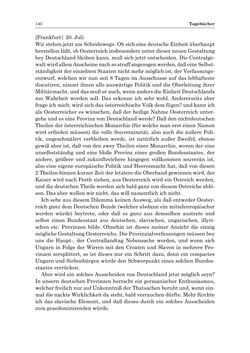 Bild der Seite - 140 - in „Österreich wird meine Stimme erkennen lernen wie die Stimme Gottes in der Wüste“ - Tagebücher 1839–1858, Band II