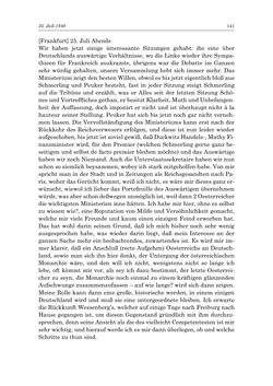 Bild der Seite - 141 - in „Österreich wird meine Stimme erkennen lernen wie die Stimme Gottes in der Wüste“ - Tagebücher 1839–1858, Band II