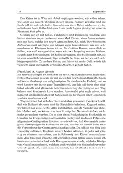 Bild der Seite - 158 - in „Österreich wird meine Stimme erkennen lernen wie die Stimme Gottes in der Wüste“ - Tagebücher 1839–1858, Band II