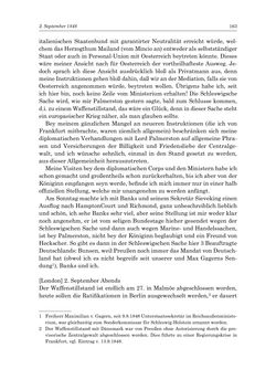 Bild der Seite - 163 - in „Österreich wird meine Stimme erkennen lernen wie die Stimme Gottes in der Wüste“ - Tagebücher 1839–1858, Band II