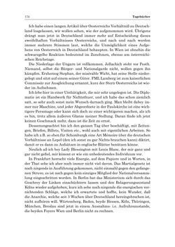 Image of the Page - 174 - in „Österreich wird meine Stimme erkennen lernen wie die Stimme Gottes in der Wüste“ - Tagebücher 1839–1858, Volume II