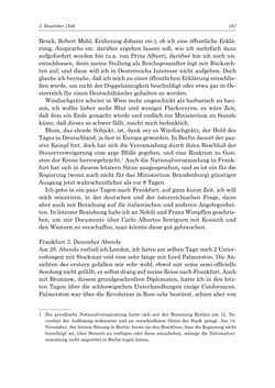 Image of the Page - 187 - in „Österreich wird meine Stimme erkennen lernen wie die Stimme Gottes in der Wüste“ - Tagebücher 1839–1858, Volume II