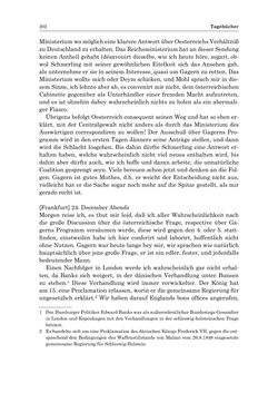 Image of the Page - 202 - in „Österreich wird meine Stimme erkennen lernen wie die Stimme Gottes in der Wüste“ - Tagebücher 1839–1858, Volume II