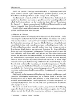 Bild der Seite - 219 - in „Österreich wird meine Stimme erkennen lernen wie die Stimme Gottes in der Wüste“ - Tagebücher 1839–1858, Band II