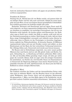 Bild der Seite - 226 - in „Österreich wird meine Stimme erkennen lernen wie die Stimme Gottes in der Wüste“ - Tagebücher 1839–1858, Band II