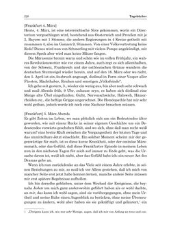 Image of the Page - 228 - in „Österreich wird meine Stimme erkennen lernen wie die Stimme Gottes in der Wüste“ - Tagebücher 1839–1858, Volume II