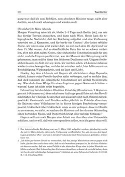 Image of the Page - 230 - in „Österreich wird meine Stimme erkennen lernen wie die Stimme Gottes in der Wüste“ - Tagebücher 1839–1858, Volume II