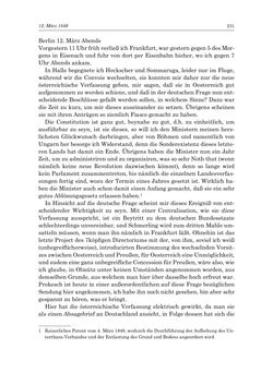 Image of the Page - 231 - in „Österreich wird meine Stimme erkennen lernen wie die Stimme Gottes in der Wüste“ - Tagebücher 1839–1858, Volume II