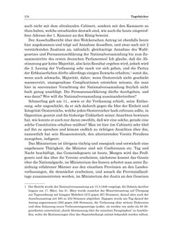 Image of the Page - 234 - in „Österreich wird meine Stimme erkennen lernen wie die Stimme Gottes in der Wüste“ - Tagebücher 1839–1858, Volume II