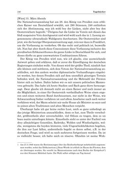 Bild der Seite - 240 - in „Österreich wird meine Stimme erkennen lernen wie die Stimme Gottes in der Wüste“ - Tagebücher 1839–1858, Band II