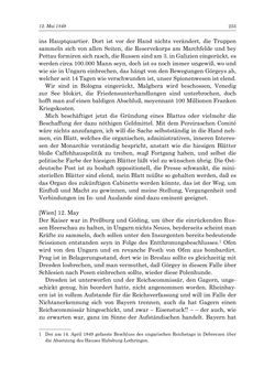 Image of the Page - 255 - in „Österreich wird meine Stimme erkennen lernen wie die Stimme Gottes in der Wüste“ - Tagebücher 1839–1858, Volume II