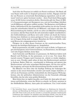 Image of the Page - 273 - in „Österreich wird meine Stimme erkennen lernen wie die Stimme Gottes in der Wüste“ - Tagebücher 1839–1858, Volume II
