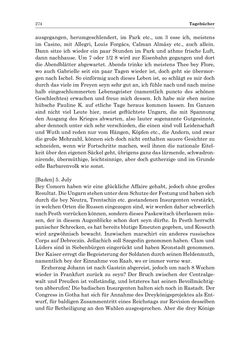 Image of the Page - 274 - in „Österreich wird meine Stimme erkennen lernen wie die Stimme Gottes in der Wüste“ - Tagebücher 1839–1858, Volume II