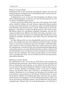 Image of the Page - 289 - in „Österreich wird meine Stimme erkennen lernen wie die Stimme Gottes in der Wüste“ - Tagebücher 1839–1858, Volume II