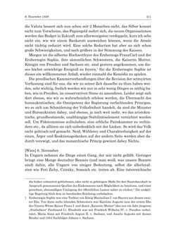 Image of the Page - 311 - in „Österreich wird meine Stimme erkennen lernen wie die Stimme Gottes in der Wüste“ - Tagebücher 1839–1858, Volume II