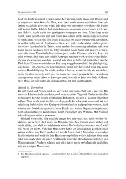 Image of the Page - 313 - in „Österreich wird meine Stimme erkennen lernen wie die Stimme Gottes in der Wüste“ - Tagebücher 1839–1858, Volume II