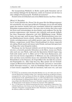 Image of the Page - 319 - in „Österreich wird meine Stimme erkennen lernen wie die Stimme Gottes in der Wüste“ - Tagebücher 1839–1858, Volume II