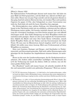 Image of the Page - 324 - in „Österreich wird meine Stimme erkennen lernen wie die Stimme Gottes in der Wüste“ - Tagebücher 1839–1858, Volume II