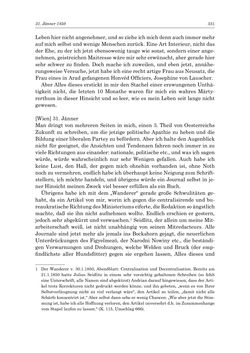 Image of the Page - 331 - in „Österreich wird meine Stimme erkennen lernen wie die Stimme Gottes in der Wüste“ - Tagebücher 1839–1858, Volume II