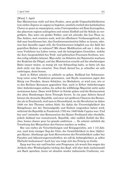 Image of the Page - 351 - in „Österreich wird meine Stimme erkennen lernen wie die Stimme Gottes in der Wüste“ - Tagebücher 1839–1858, Volume II
