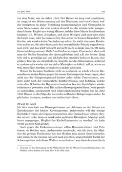Image of the Page - 359 - in „Österreich wird meine Stimme erkennen lernen wie die Stimme Gottes in der Wüste“ - Tagebücher 1839–1858, Volume II