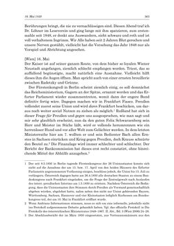 Image of the Page - 363 - in „Österreich wird meine Stimme erkennen lernen wie die Stimme Gottes in der Wüste“ - Tagebücher 1839–1858, Volume II