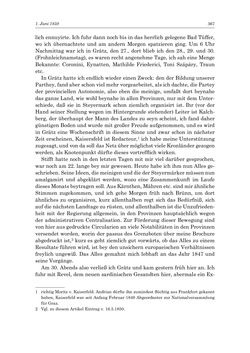 Image of the Page - 367 - in „Österreich wird meine Stimme erkennen lernen wie die Stimme Gottes in der Wüste“ - Tagebücher 1839–1858, Volume II