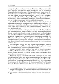 Bild der Seite - 381 - in „Österreich wird meine Stimme erkennen lernen wie die Stimme Gottes in der Wüste“ - Tagebücher 1839–1858, Band II
