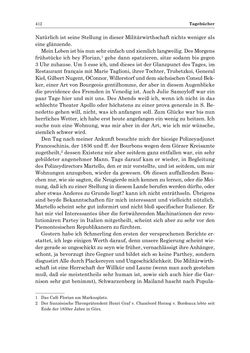 Image of the Page - 412 - in „Österreich wird meine Stimme erkennen lernen wie die Stimme Gottes in der Wüste“ - Tagebücher 1839–1858, Volume II