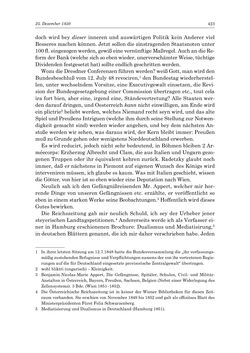 Bild der Seite - 423 - in „Österreich wird meine Stimme erkennen lernen wie die Stimme Gottes in der Wüste“ - Tagebücher 1839–1858, Band II
