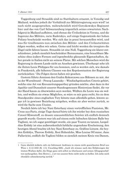 Bild der Seite - 427 - in „Österreich wird meine Stimme erkennen lernen wie die Stimme Gottes in der Wüste“ - Tagebücher 1839–1858, Band II
