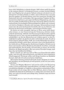 Image of the Page - 429 - in „Österreich wird meine Stimme erkennen lernen wie die Stimme Gottes in der Wüste“ - Tagebücher 1839–1858, Volume II