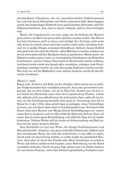 Image of the Page - 451 - in „Österreich wird meine Stimme erkennen lernen wie die Stimme Gottes in der Wüste“ - Tagebücher 1839–1858, Volume II