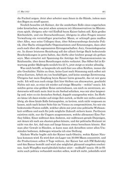Image of the Page - 461 - in „Österreich wird meine Stimme erkennen lernen wie die Stimme Gottes in der Wüste“ - Tagebücher 1839–1858, Volume II