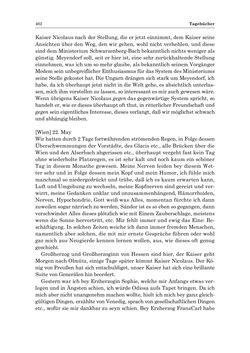 Image of the Page - 462 - in „Österreich wird meine Stimme erkennen lernen wie die Stimme Gottes in der Wüste“ - Tagebücher 1839–1858, Volume II